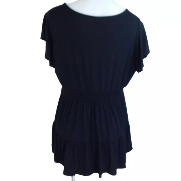 Torrid Super Soft Knits Tie Bust Babydoll Top - Picture 4 of 4